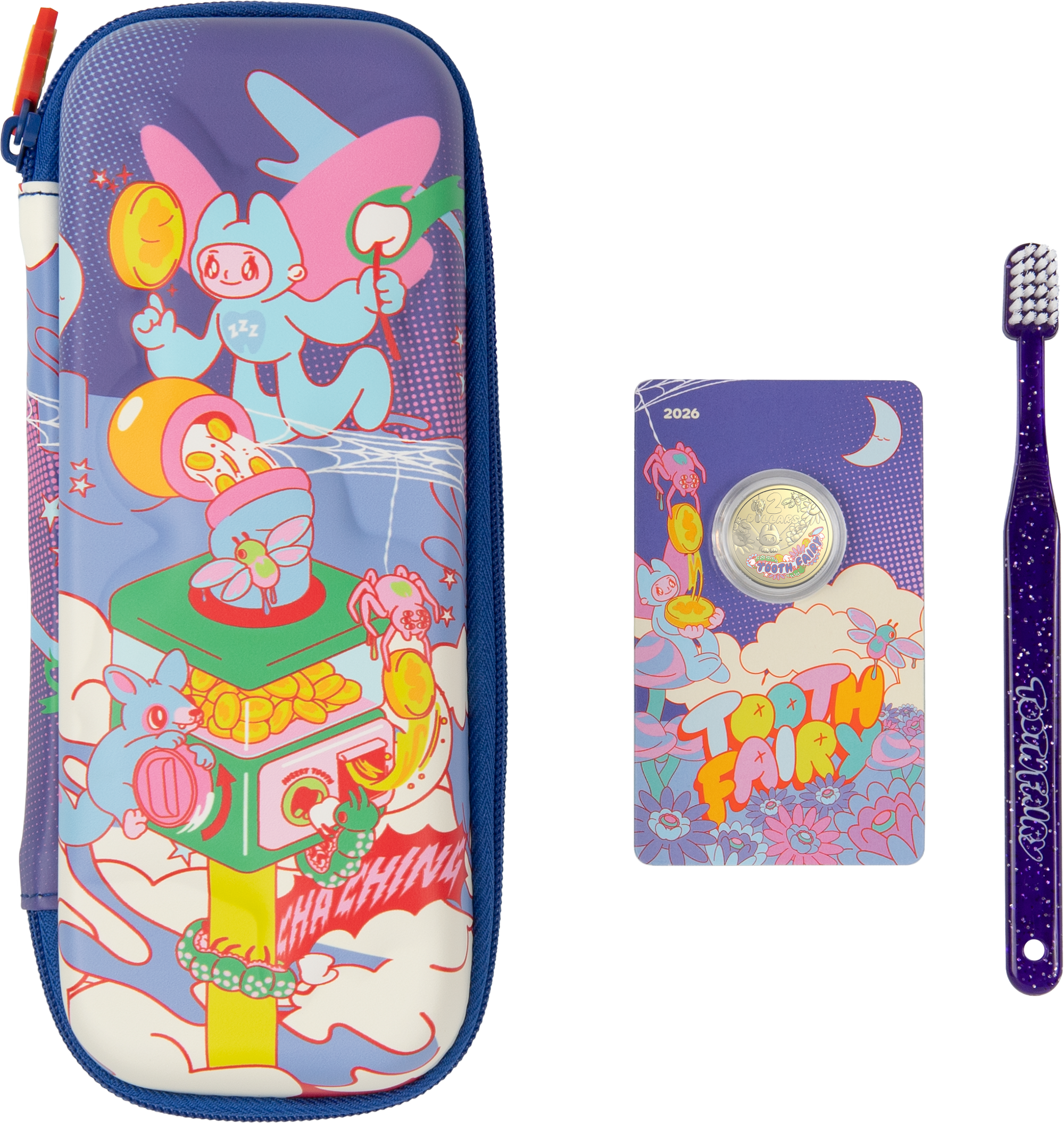 2026 RAM Tooth Fairy Kit - $2 Coloured Uncirulated Coin in Card